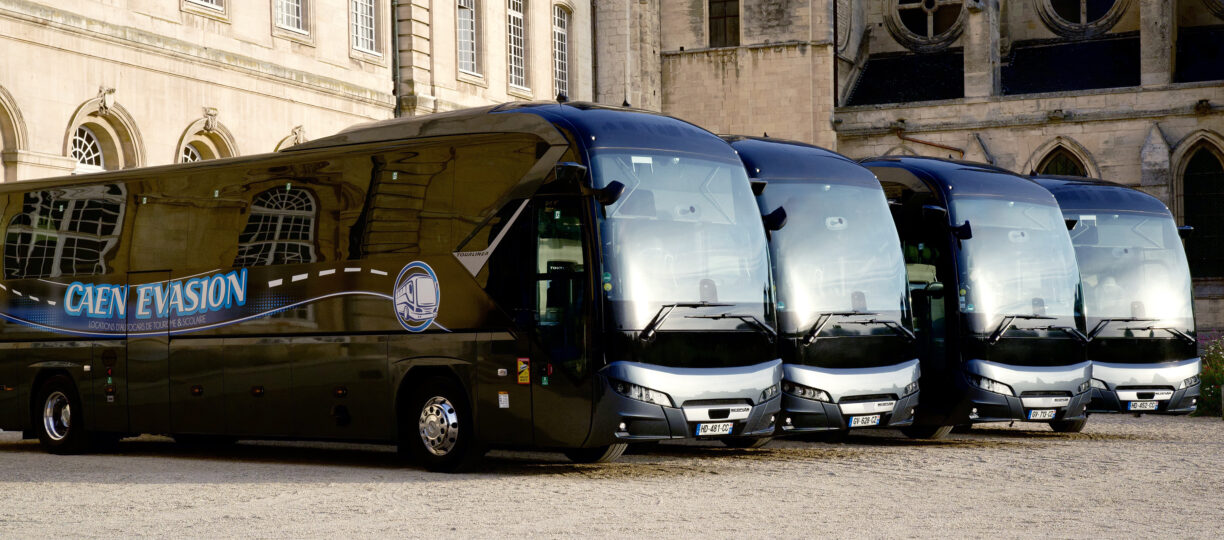 Caen Evasion - Gamme Neoplan Tourliner - location autocar avec conducteur