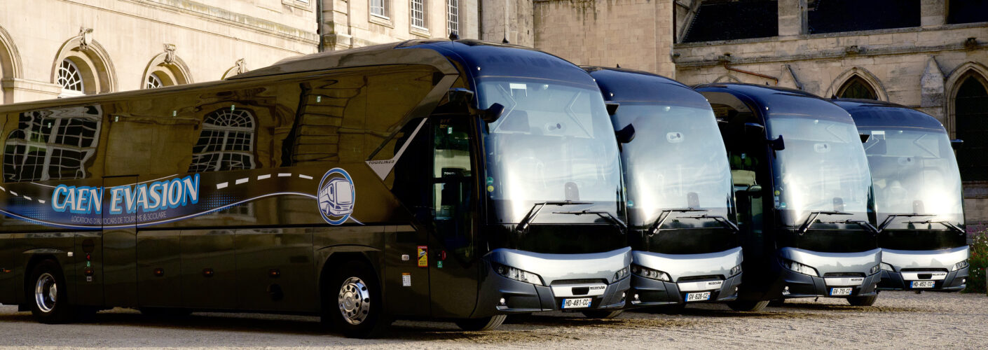 Caen Evasion - Gamme Neoplan Tourliner - location autocar avec conducteur